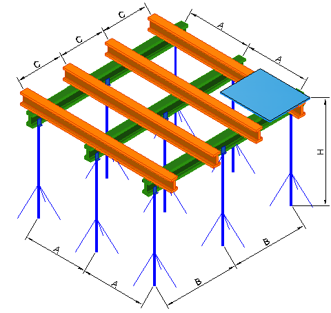 slab formwork scheme