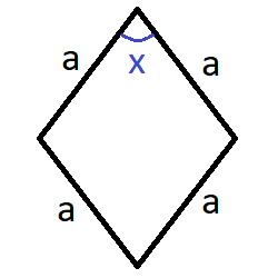 area via angle