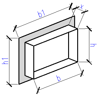 rectangular insertion