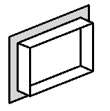 rectangular insertion